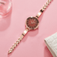 Montre analogique en quartz étanche élégante pour femmes