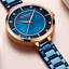 Montre analogique en quartz élégante pour femmes - Décontractée et étanche