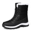 Bottes en Velours Chaud en Coton - Chaussures Rembourrées Hautes en Coton