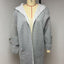 Manteau Cardigan Contrast Élégant pour Femmes avec Capuche