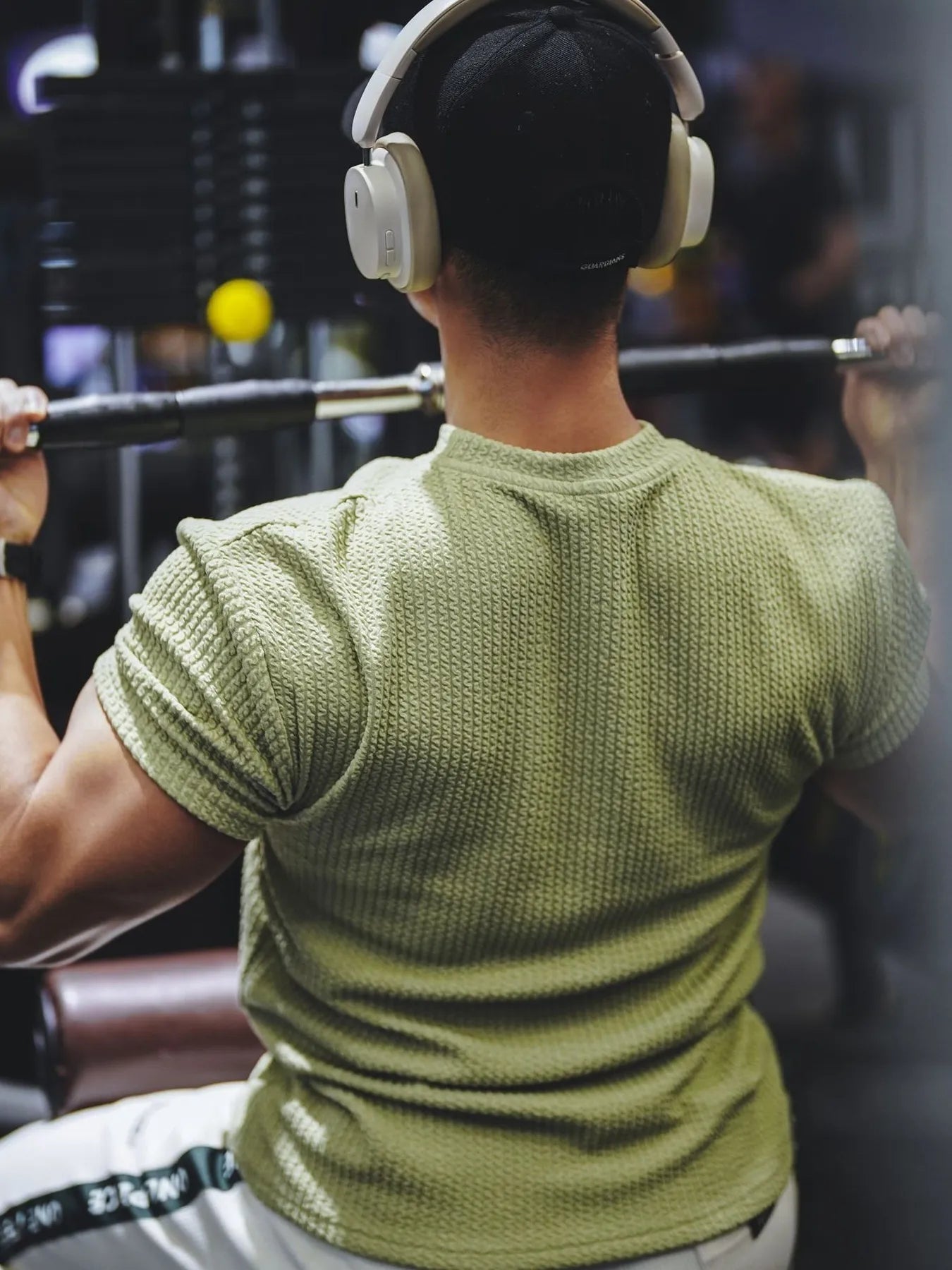 Camiseta de manga corta transpirable para hombres en tallas grandes