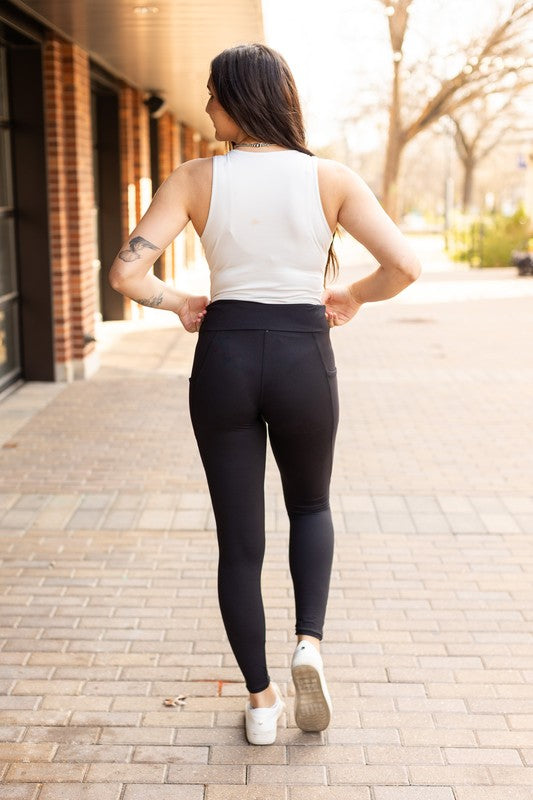 Sleek Pocket Collection Full Length Leggings R2