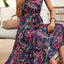 Elegant Floral Sleeveless Dress - A Summer Essential