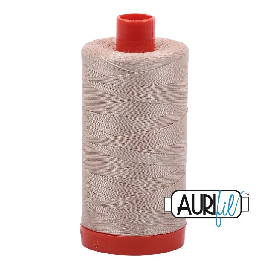 2312 Ermine Aurifil Carrete Grande Algodón 50wt