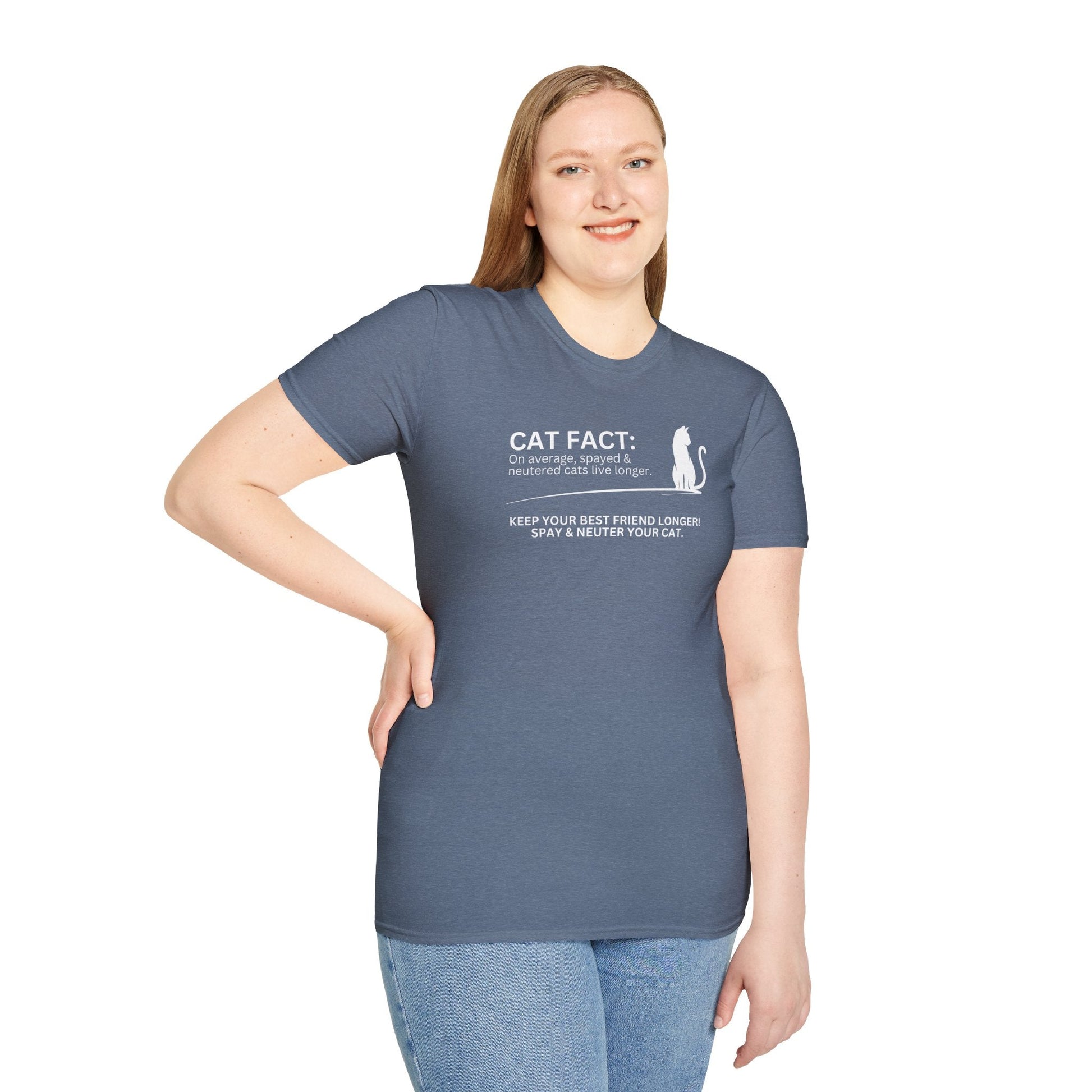 Unisex Softstyle T-Shirt for Spay Neuter Awareness - Korvel