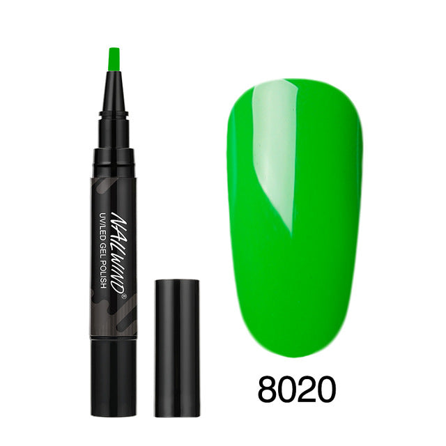 Venalisa 60 Colors Soak Off Gel Nail Polish with Glue Pen