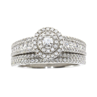 Bague de fiançailles en zircon cubique naturel en argent sterling