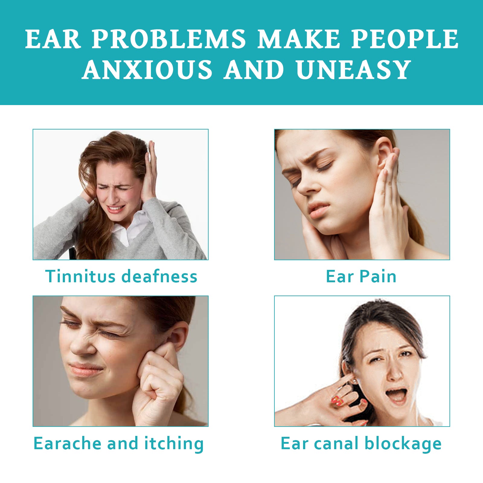 Organic Ear Protection For Ear Discomfort Clean Earwax Body Comfort Ear Massage Daily Care Drops - Korvel