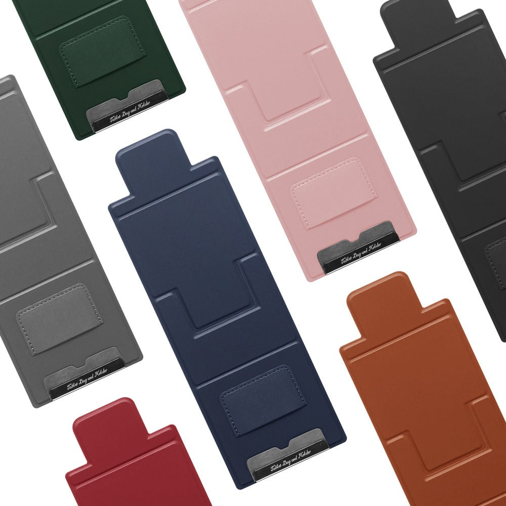 Personalized Ultra-Thin PU Leather Mobile Phone Stand