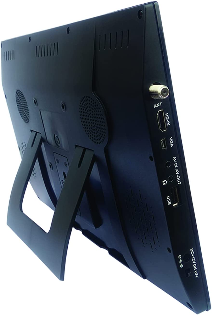 Naxa Portable 14,1" TV et Lecteur Multimédia 12 Volts AC/DC