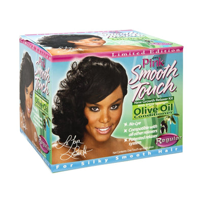Kit de défrisage Luster's Pink Smooth Touch New Growth, Régulier