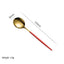 Premium Stainless Steel Cutlery Set with Gold Spray Finish