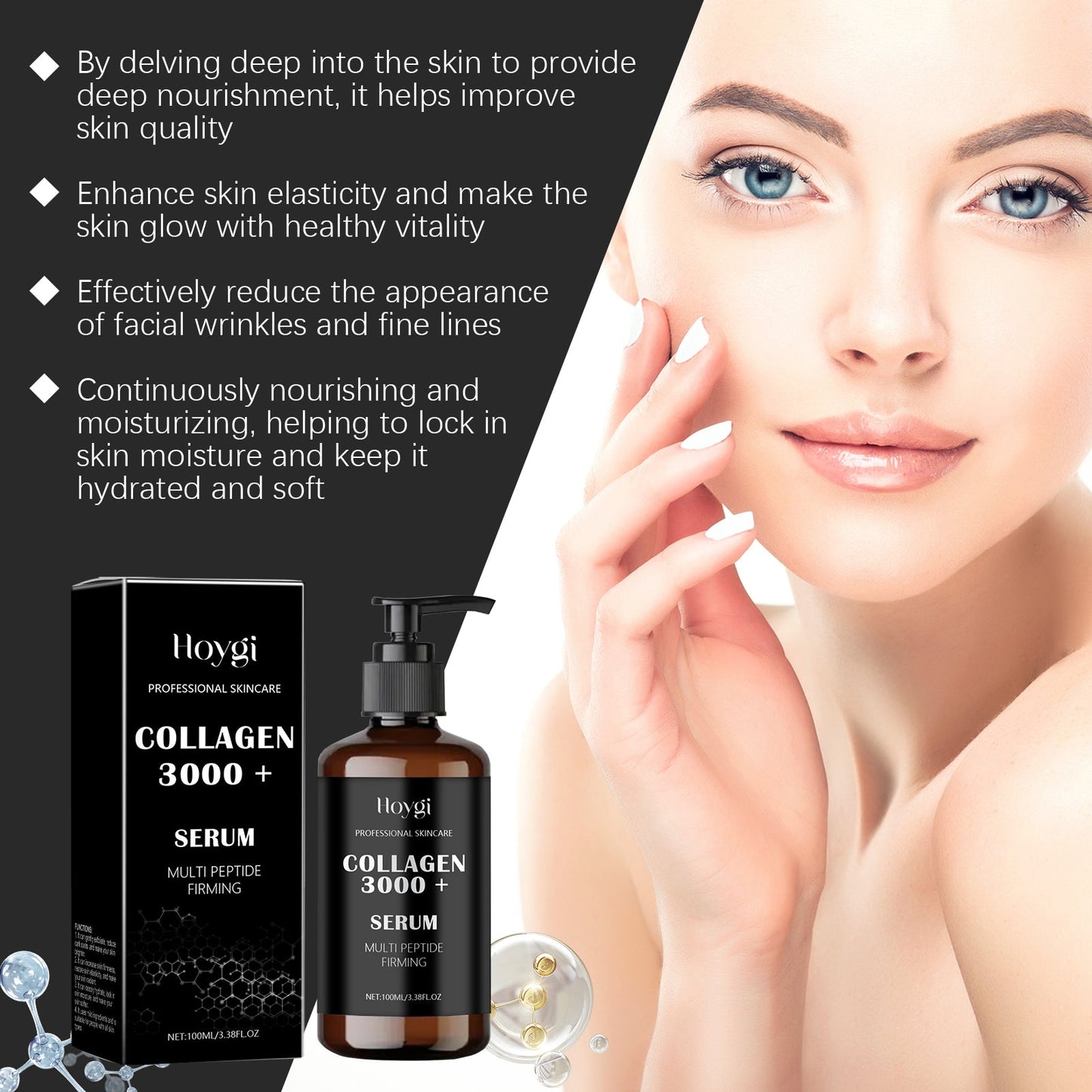 Hyaluronic Acid Serum Hydrates And Moisturizes Skin - Korvel