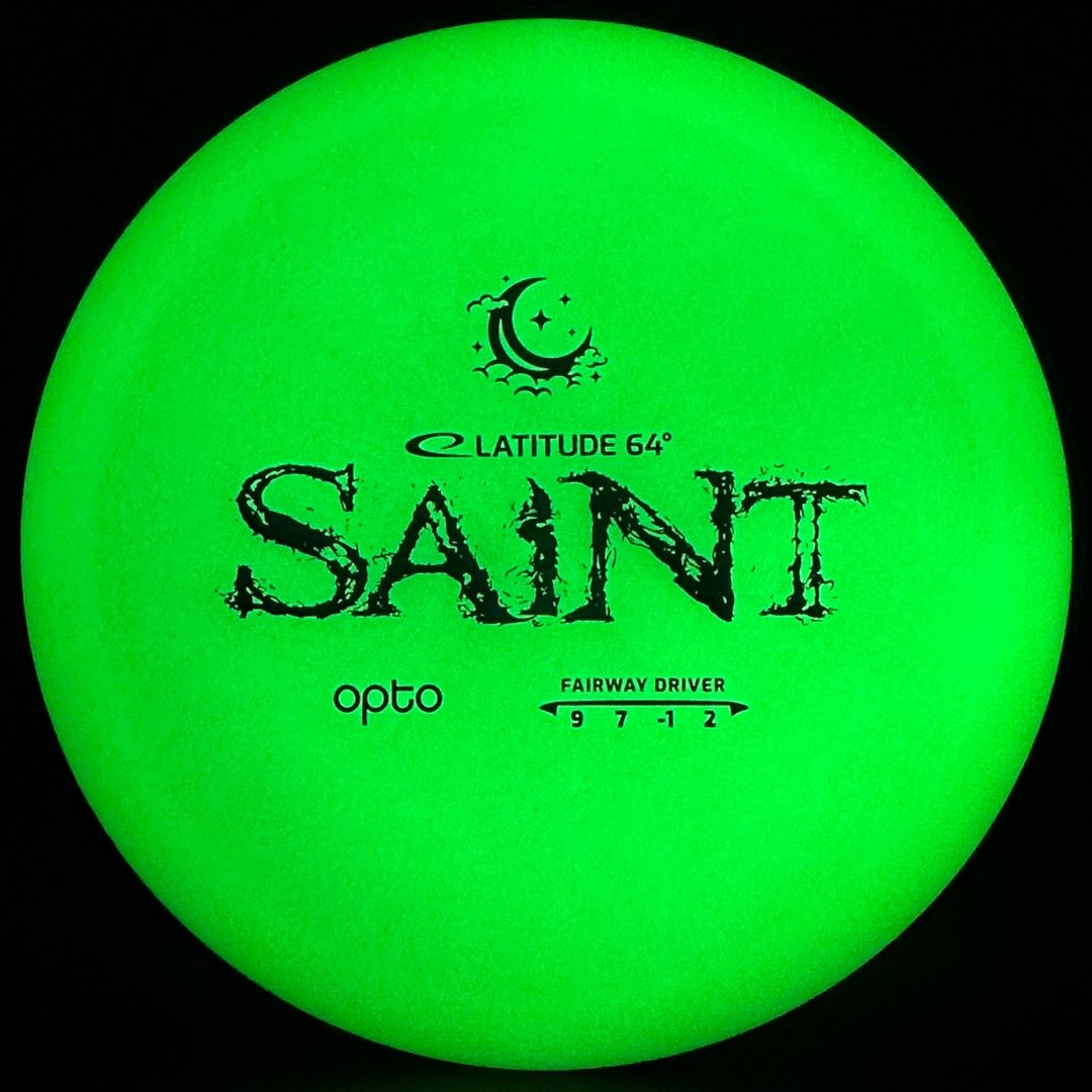 Opto Moonshine Saint - Versatile Glow Disc for Disc Golf