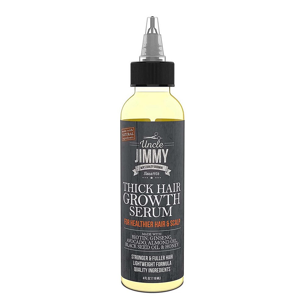 Sérum de croissance des cheveux épais Uncle Jimmy - 4 oz