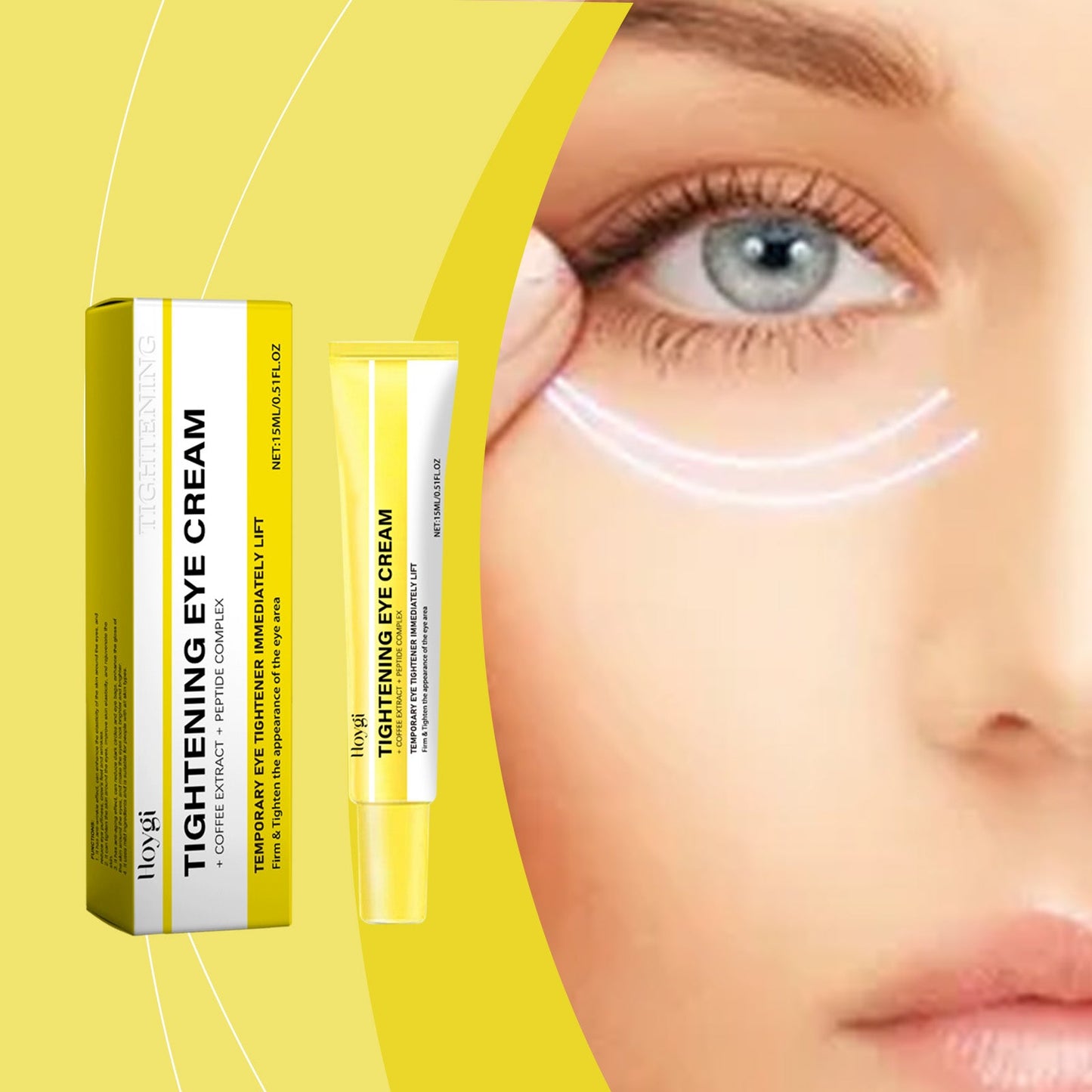 Crème pour les yeux premium pour nourrir et éclaircir