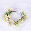 Couronne de Fleurs Élégante pour Mariage et Photographie