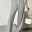 Pantalones de Pierna Ancha con Cuerda para un Estilo Sin Esfuerzo