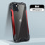 New Transparent Back Panel Protective Case Is Suitable For iPhone 13 Pro Promax Mini Metal Airbag Anti-Drop Mobile Phone Case - Korvel