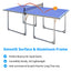 6ft Foldable Portable Table Tennis Table Set