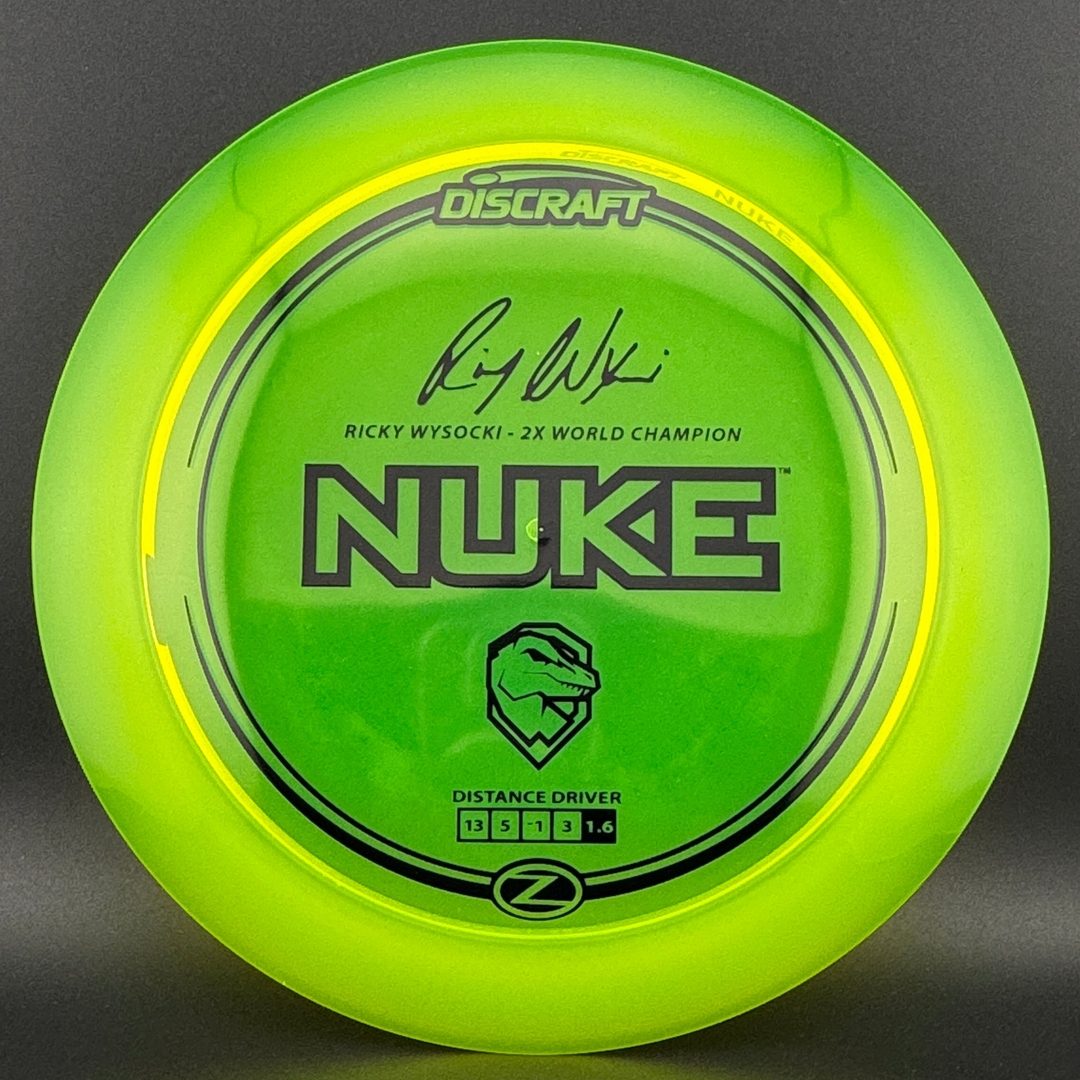 Z Nuke - Serie de Discos Firmados por Ricky Wysocki