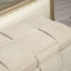Ottomana de Almacenamiento Tapizada COOLMOR - Beige