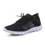 Zapatillas de Plataforma Altas con Cordones Transpirables para Mujer
