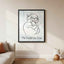 L'impression sur toile Chat Le Monde Peut Attendre