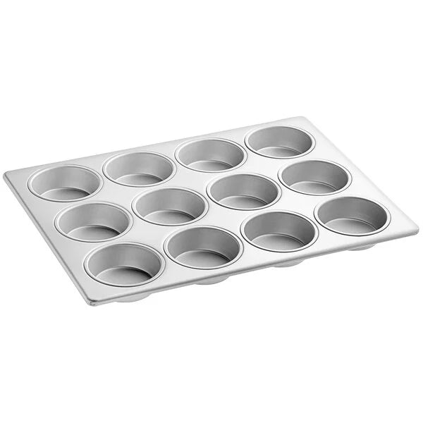 Moules à muffins en acier aluminisé émaillé de haute résistance - Plusieurs tailles