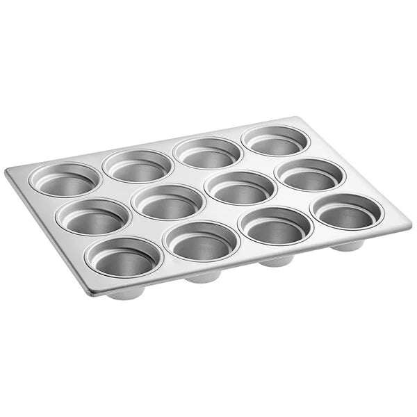 Moules à muffins en acier aluminisé émaillé de haute résistance - Plusieurs tailles