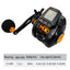 Premium 7.2:1 Digital Baitcasting Fishing Reel with Line Counter
