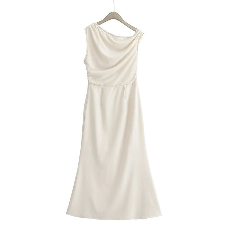 Vestido Midi Bodycon Elegante con Hombros Descubiertos para Mujeres