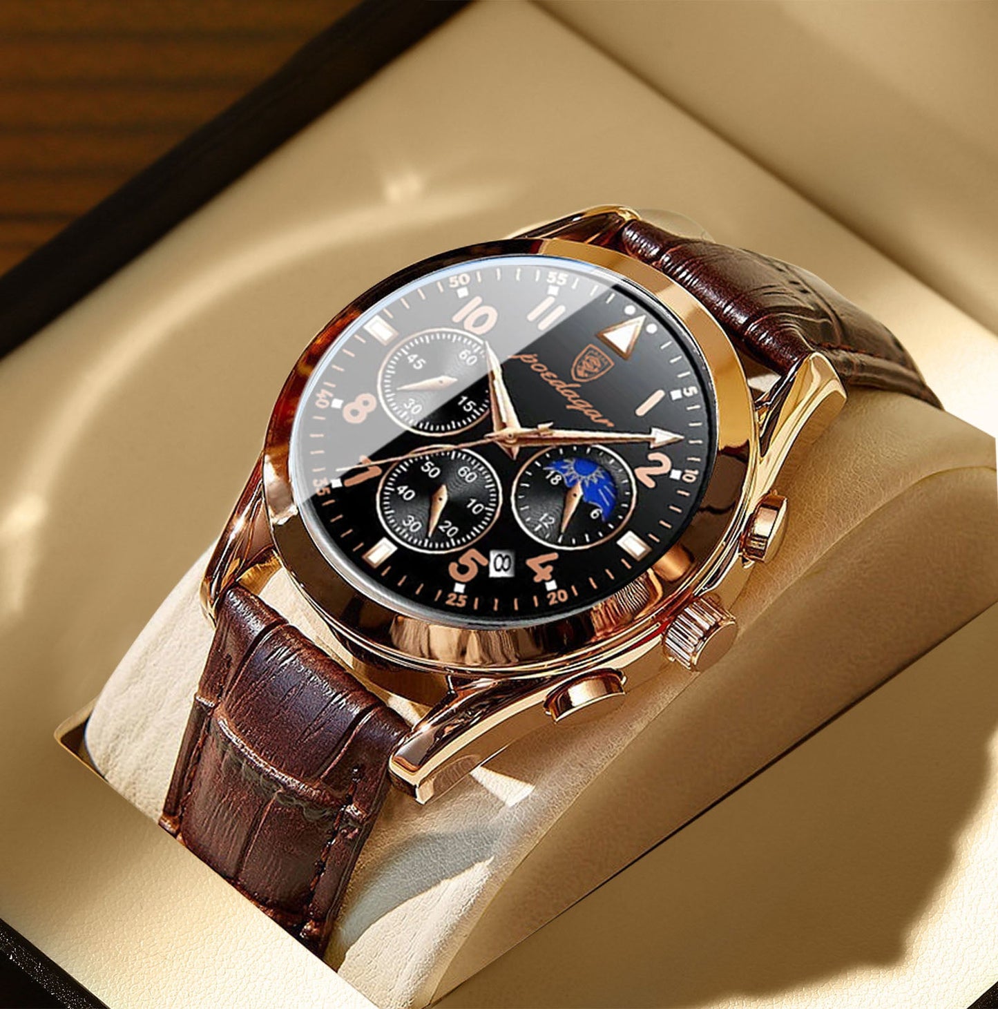 New Black Technology Men's Watch Male Student Korean Fashion Trend Quartz Watch - Korvel