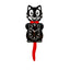 New Hot American Classic Kit Cat Clock: Swing Tail, Creative, Cute Gift, Retro Decor, Hanging Design. - Korvel