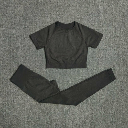 FlexFit Seamless Women’s Yoga Set: Comfort & Style