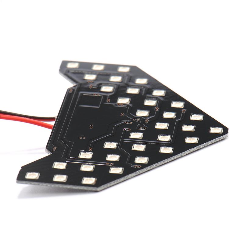 Flechas LED secuenciales ámbar de 33 SMD para espejos laterales de coche