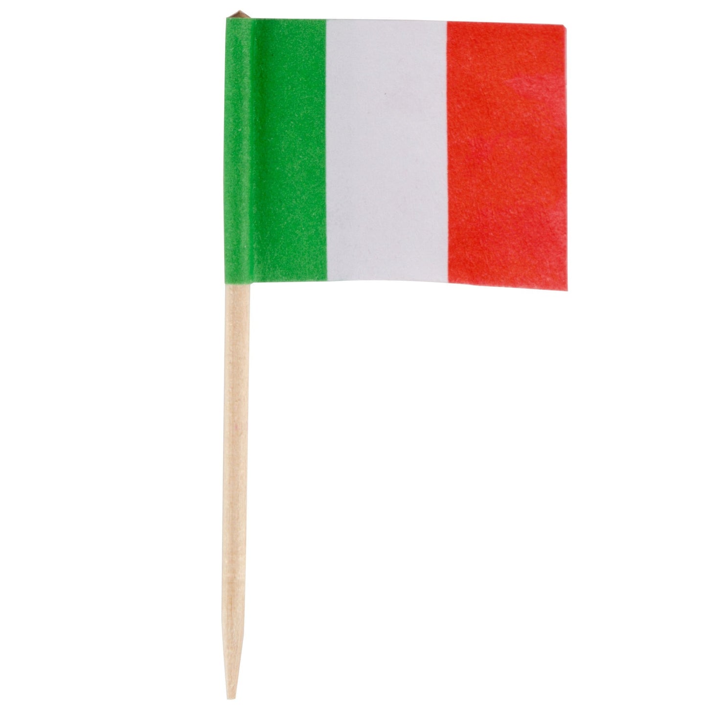 Italian Flag Toothpicks - 100 or 1000 Count