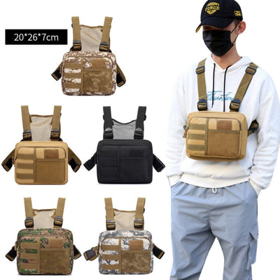 Sac à poitrine tactique décontracté pour hommes