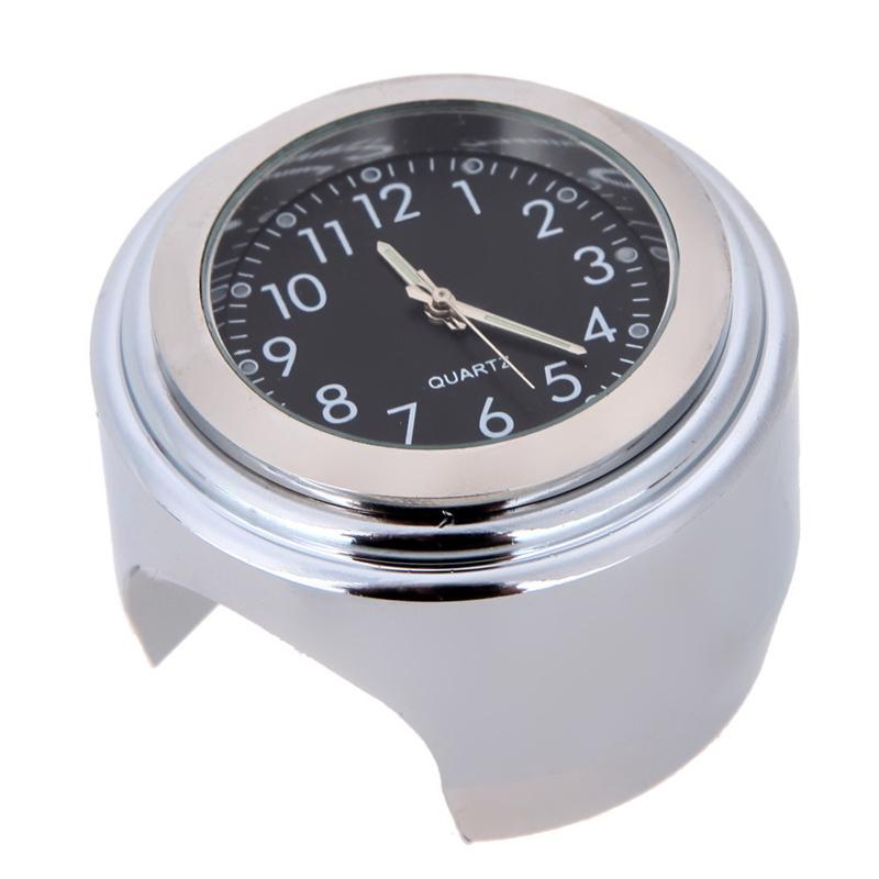 Universal 7/8 Motorcycle Handlebar Mount Quartz Clock - Korvel