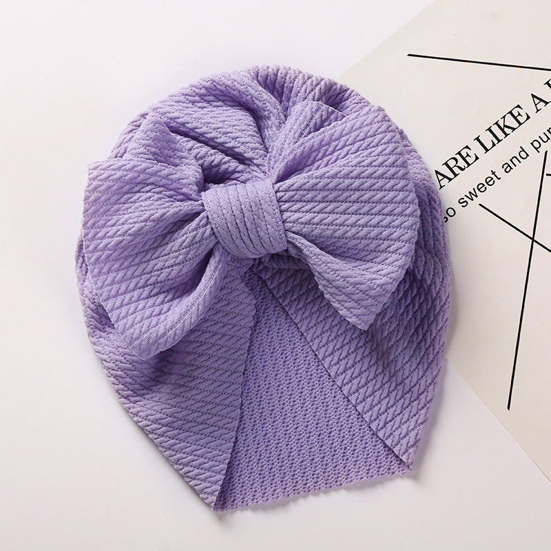 Chapeau pour bébé à double nœud Pit Strip - Bonnet chaud en pneu indien