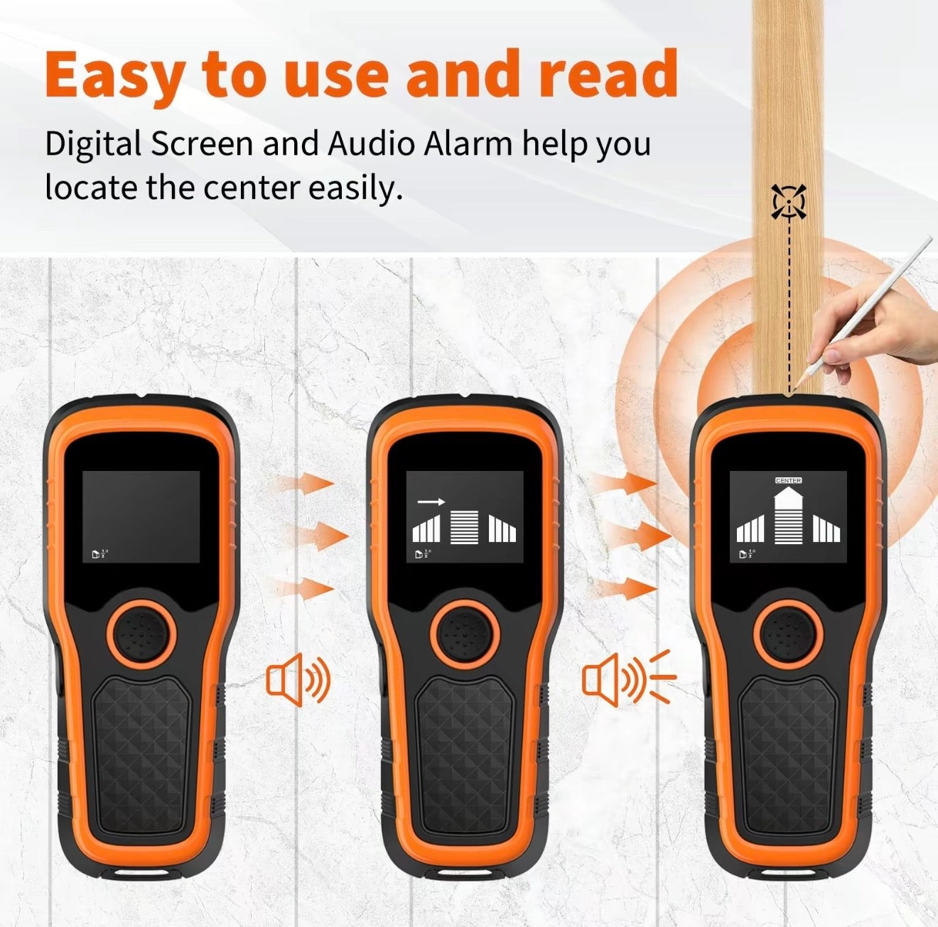 SmartWall Stud Scanner - Precision Detection Tool