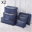 6-Piece Travel Storage Bag Set for Organized Packing