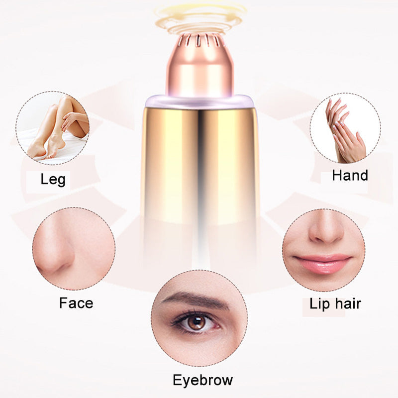 New Electric Eyebrow Trimmer USB Rechargeable Eyebrow Trimmer Easy To Clean Eyebrow Trimmer Shaver Eyebrow Trimmer Epilator - Korvel