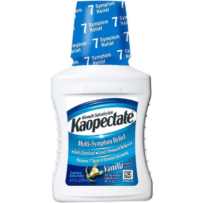Kaopectate Multi-Symptom Relief Liquid - 3 Pack, Vanilla 8 Oz
