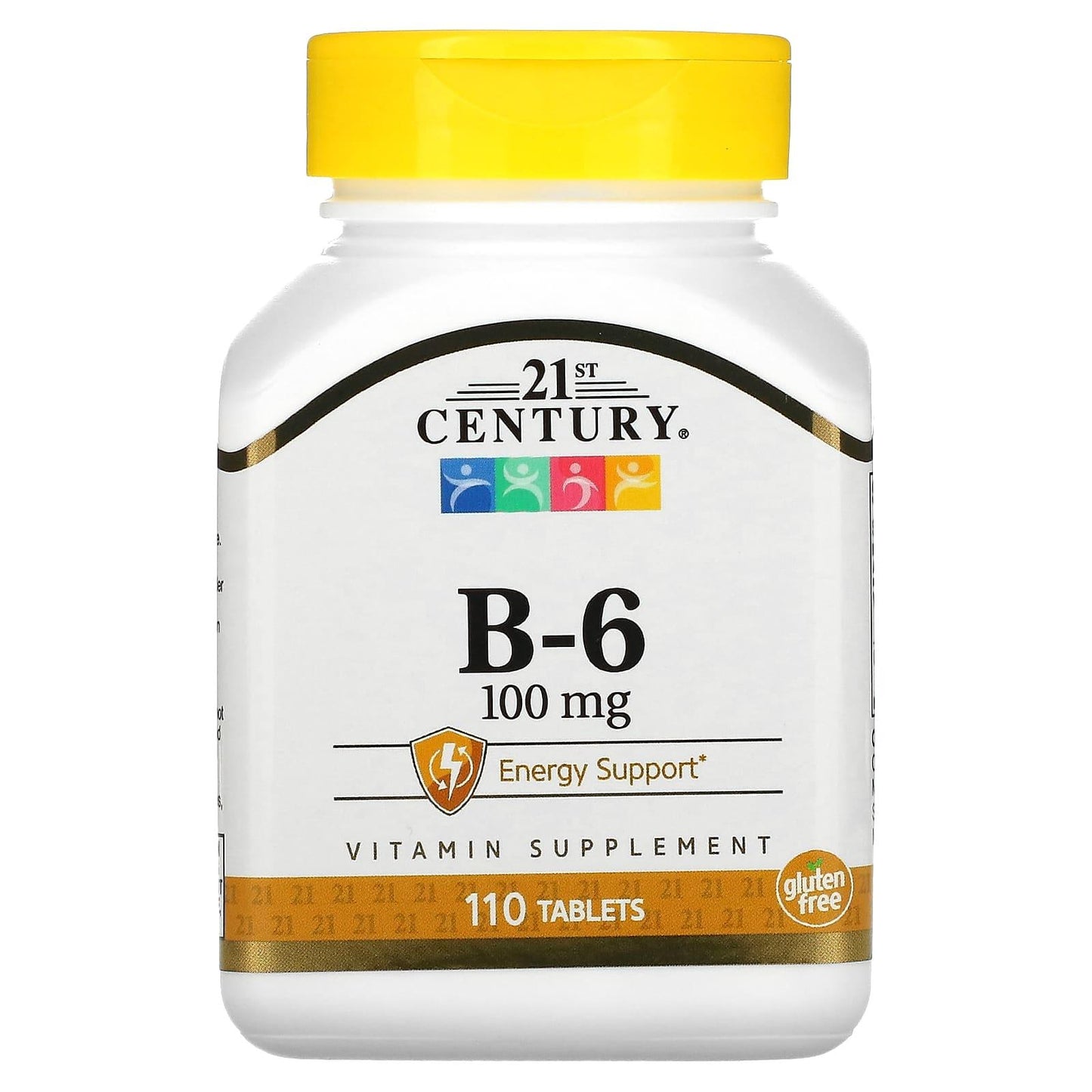 Vitamine B-6 du 21e siècle - Supplément de 100 mg
