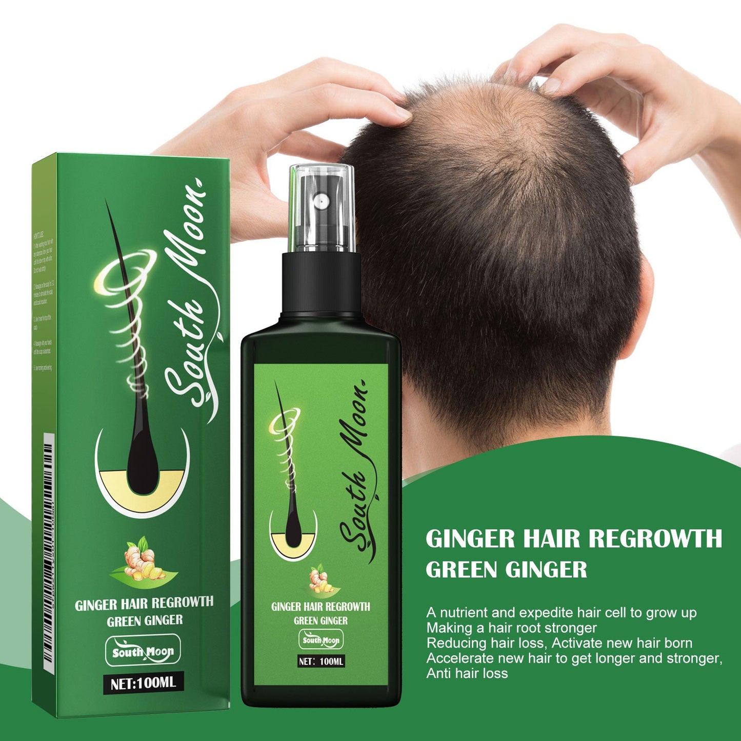 Spray Nutritivo para el Cuidado del Cabello y Reparación del Cuero Cabelludo