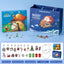 DIY creative children's bracelet jewelry 24-grid calendar Christmas holiday surprise blind box silver set - Korvel