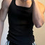 Men's Square Neck Wide Strap Tank Top
