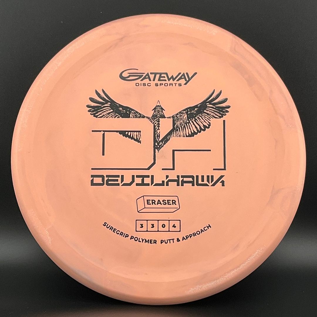 Suregrip Devilhawk - Disco de Plástico Premium para Putt