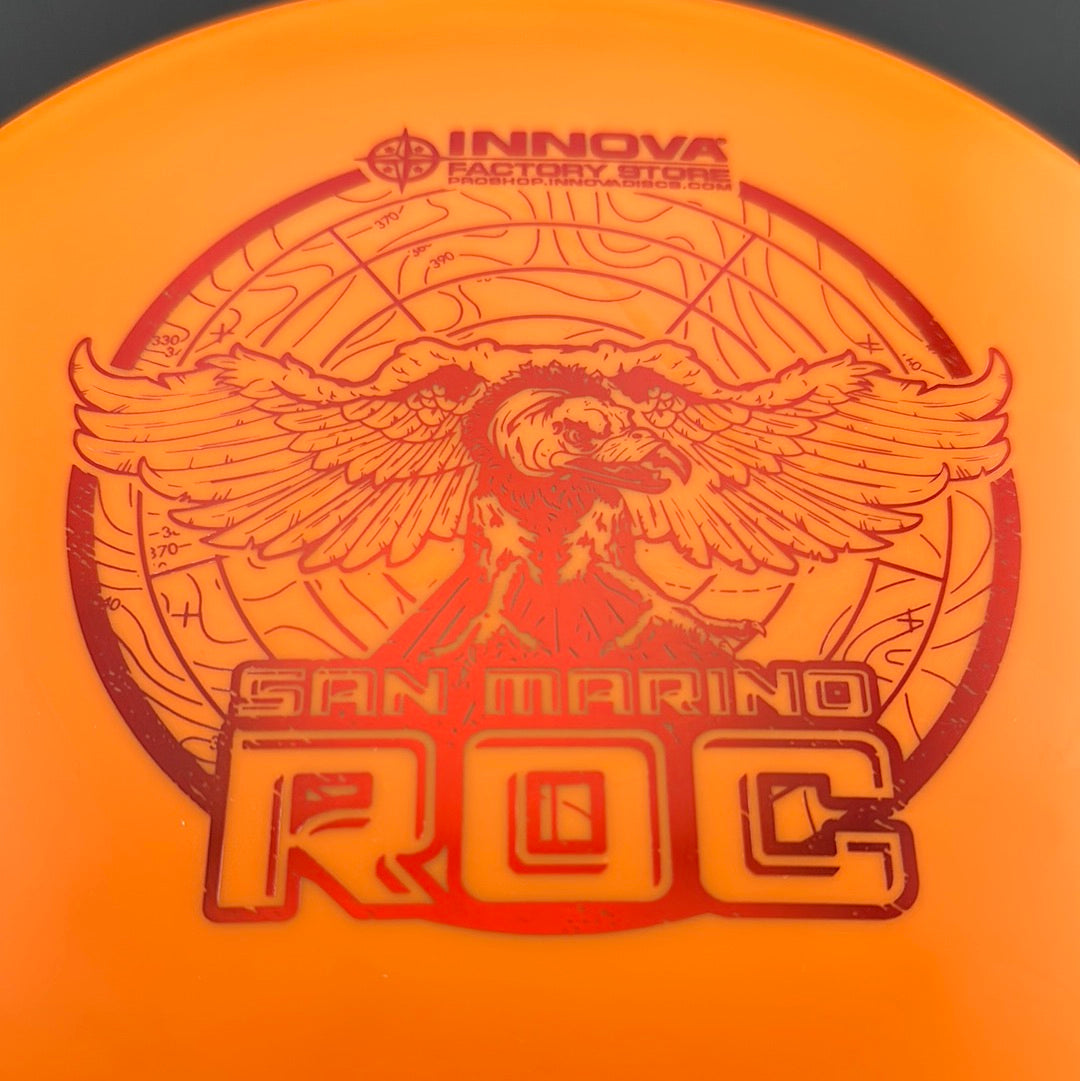 Star Roc - Disque de Golf en Plastique Moulé San Marino